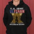 Veteran Vets Us Flag Us Army Veteran Defender Of Freedom Veterans Women Hoodie