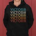 Victoria First Given Name Pride Retro Personalized Women Hoodie