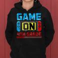 Video Game On 4Th Grade Gamer Back To School First Day Boys Women Hoodie