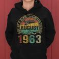 Vintage 60Th Birthday Legend Since August 1963 Gifts For Men 60Th Birthday Funny Gifts Women Hoodie