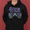 Weir Scottish Clan Kilt Lion Family Name Tartan Gift For Womens Gifts For Lion Lovers Funny Gifts Women Hoodie