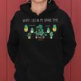 What Do I Do In My Spare Time Plant Gardening Plant Lover Funny Gifts Women Hoodie