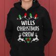 Wills Name Gift Christmas Crew Wills Women Hoodie
