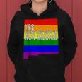 Yes There Are Gays New Mexico Lgbt Pride Rainbow Lover Women Hoodie