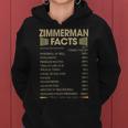 Zimmerman Name Gift Zimmerman Facts V2 Women Hoodie