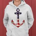 Anchor American Flag Cool Sailing Nautical Gift Men Women Women Hoodie