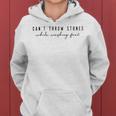 Cant Throw Stones While Washing Feet Christian Bible Verse Women Hoodie