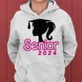 Class Of 2024 Senior Pink Seniors 2024 Girls Women Hoodie
