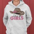 Cowgirl's Hat Let's Go Girls Women Hoodie