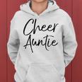 Cute Cheerleader Aunt For Cheerleader Aunt Cheer Auntie Women Hoodie