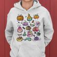 Fall Pumpkin Watercolor Pumpkin Halloween Family Matching Halloween Family Matching Women Hoodie