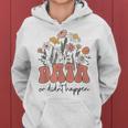 Floral Retro Groovy Data Or It Didn't Happen Aba Therapis Women Hoodie