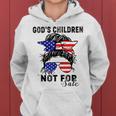 Gods Children Are Not For Sale Funny Quote Gods Children Women Hoodie