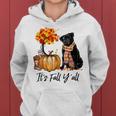 It's Fall Y'all Pug Pumpkin Dog Autumn Halloween Halloween Women Hoodie