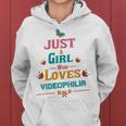 Just A Girl Who Loves Videophilia Women Hoodie
