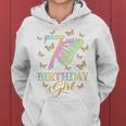 Kids Butterfly 7Th Birthday Outfit 7 Year Old Girl Kids Cute Women Hoodie