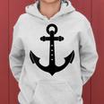 Nautical Anchor Cute Design For Sailors Boaters & Yachting_4 Women Hoodie