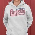 Retro Funny 4Th Of July God Bless America Independence Day Women Hoodie