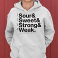 Rum Punch Cocktail 1-2-3-4 Proportion Women Hoodie
