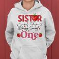 Sister Of The Berry Sweet Birthday Sweet Strawberry Women Hoodie
