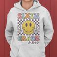 Sixth Grade Vibes Smile Face 6Th Grade Team Back To School Women Hoodie