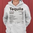 Tequila Nutrition Facts Thanksgiving Gift Drinking Costume Women Hoodie