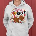 Turkey Trot Costume Turkey Running Fall Thanksgiving Women Hoodie