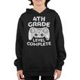 4Th Grade Level Complete Fourth Grade Graduation Youth Hoodie