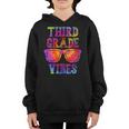 Back To School Third Grade Vibes 1St Day Of School Third Grade Gifts Youth Hoodie