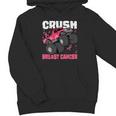 Crush Breast Cancer For Boys Toddlers Monster Truck Youth Hoodie