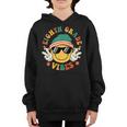 Groovy Eighth Grade Vibes Smile Boys Girls Back To School Groovy Gifts Youth Hoodie
