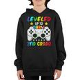 Leveled Up To 2Nd Grade Boy Second Grade Crew Back To School Youth Hoodie