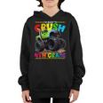 Monster Truck Im Ready To Crush 4Th Grade Back To School Youth Hoodie