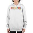 Back To School Eighth Grade Vibes Retro 8Th Grade Team Retro Gifts Youth Hoodie