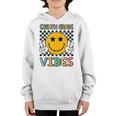 Eighth Grade Vibes 8Th Grade Retro Teacher 1St Day Of School Gifts For Teacher Funny Gifts Youth Hoodie