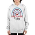 Happy First Day Of Fourth Grade Rainbow 4Th Grade Vibes Happy Gifts Youth Hoodie
