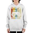 Kids This Boy Loves Tractors Boys Tractor Youth Hoodie