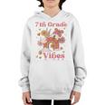 Seventh Grade Vibes Retro 7Th Grade Back To School First Day Retro Gifts Youth Hoodie