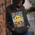 2Nd Grade Vibes Retro Smile Second Grade First Day Of School Retro Gifts Youth Hoodie