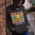 5Th Grade Vibes Boy Girl Back To School Letter Graphic 5Th Gifts Youth Hoodie