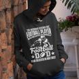 Behind Every Football Player Is A Football Dad Game Day Top Gift For Mens Youth Hoodie