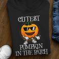 Cutest Pumpkin In The Patch Halloween Boys Toddlers Youth Hoodie
