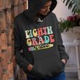 Eighth Grade Vibes Back To School Groovy 8Th Grade Groovy Gifts Youth Hoodie