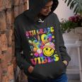 Groovy 8Th Grade Vibes Tie Dye Boys Girls Back To School Groovy Gifts Youth Hoodie