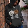 I Like Dogs More Than People Funny Dog Adult & Kids  Youth Hoodie