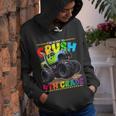 Monster Truck Im Ready To Crush 4Th Grade Back To School Youth Hoodie
