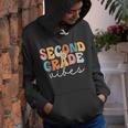 Retro Second Grade Vibes 2Nd Grade Team First Day Of School Youth Hoodie