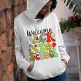 Groovy Teacher Vibes Elementary Retro Welcome Back To School Gifts For Teacher Funny Gifts Youth Hoodie