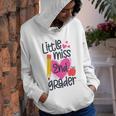 Little Miss 2Nd Grader First Day Of Second Grade Girls Little Miss Gifts Youth Hoodie