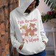 Seventh Grade Vibes Retro 7Th Grade Back To School First Day Retro Gifts Youth Hoodie